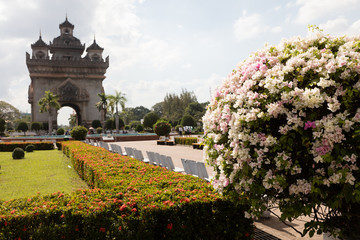 Vientane, capital of Laos