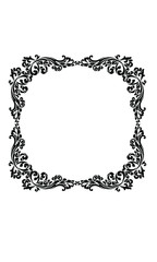 Oriental vector damask patterns for greeting cards and wedding invitations.