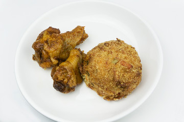 chicken wing and bangladesh food