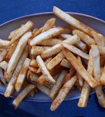 BBQ Fries at Ce la Vie, Marina Bay Sands, Singapore