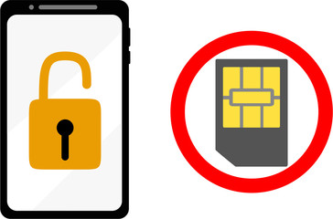 Obraz premium SIMロック解除