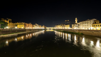 Front view of the Ponte Vecchio