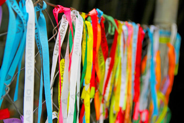 Colorful ribbons