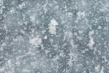 Abstract frozen lake water. Winter background