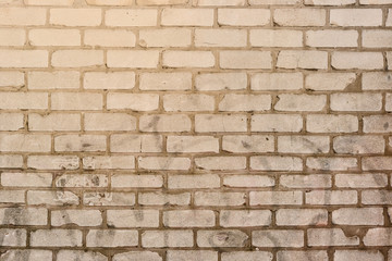 Old stone wall carving old white brick pattern. Background