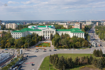 Fototapeta na wymiar Rostov-on-Don, Don State Technical University.