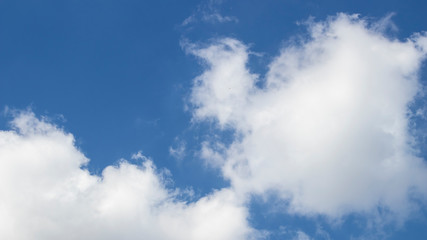 blue sky with clouds