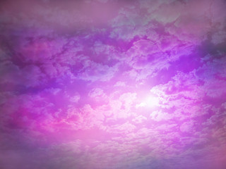 Fototapeta na wymiar Sky pink pastel texture with copy space.