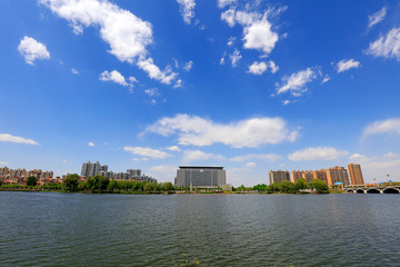 North River park scenery, Luannan County, Hebei Province, China