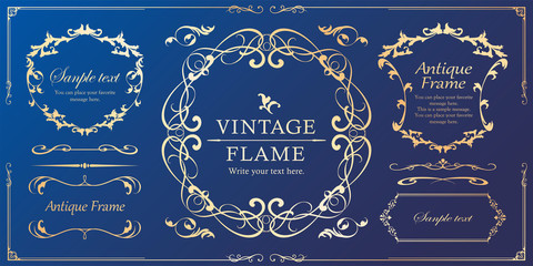 フレーム　高級感　アンティーク