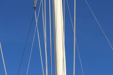 Obraz premium mast of a ship