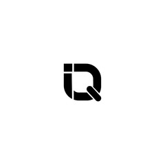 IQ Q company linked letter logo