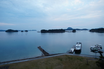 boat on the lake