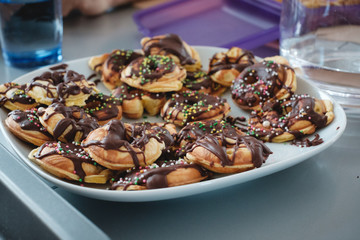 Selbstgemachte Donuts