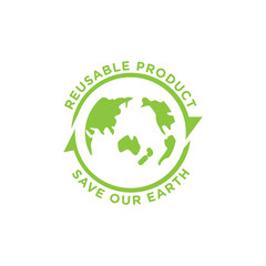 Design about zero waste lifestyle, eco friendly concept