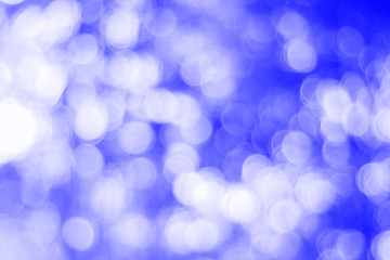 abstract background with blue bokeh