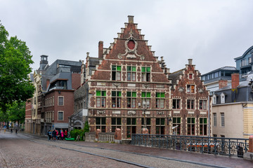 Gent old town architecture, Belgium
