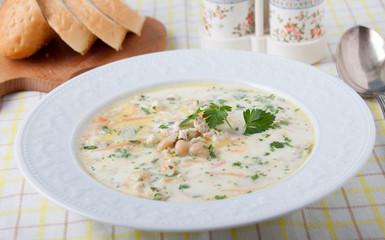 White bean soup