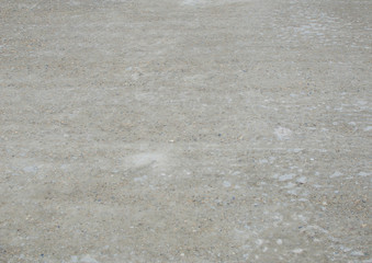 Obraz premium Homogeneous grainy background of gray color with spots and rounded specks.