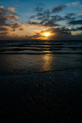 Fototapeta premium Sunrise on the south coast of England
