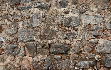 background old stone wall