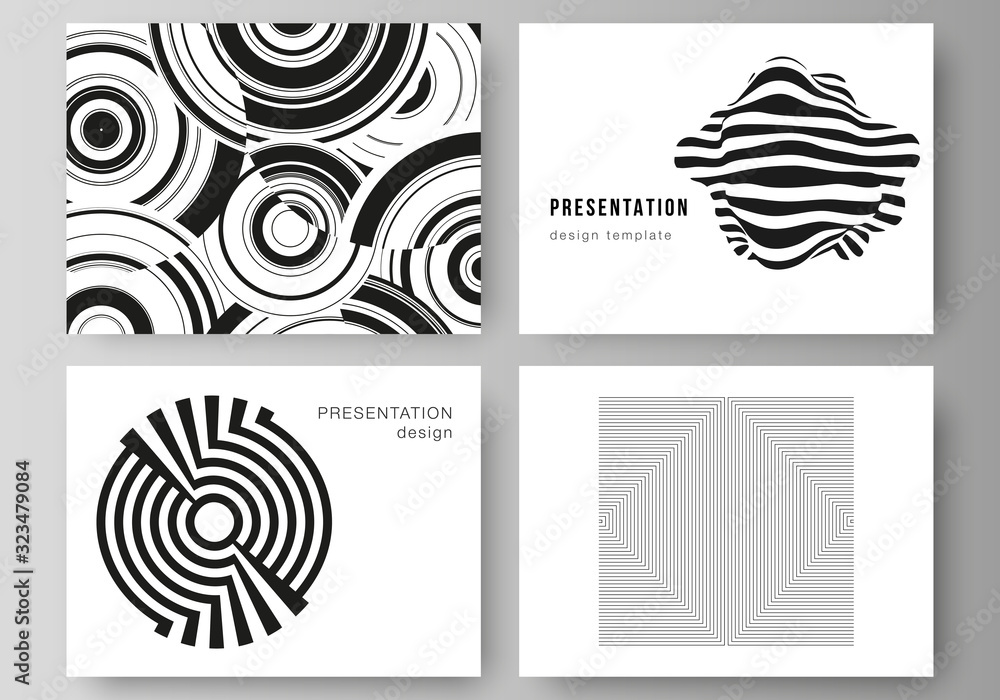 Poster the minimalistic abstract vector illustration layout of the presentation slides design business temp