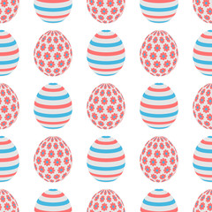 Vector Pattern Happy Easter egg Festive Holiday
