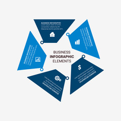 Timeline infographics design vector and marketing icons, layout, diagram, annual report, web design. Business concept with 3, 4, 5, 6, options, steps or processes.