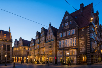 Der Marktplatz in Bremen