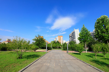 City park scenery, China