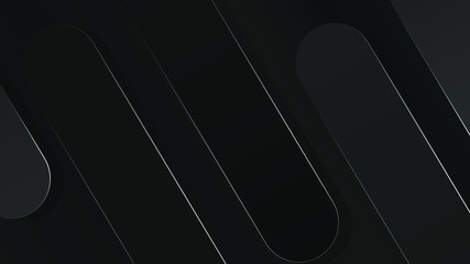 Black abstract background for web sites, covers, banners, flyers, headlines, landing pages, etc. Vector design.