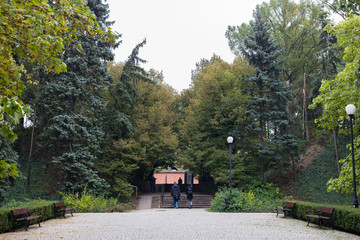 Fort Sokolnickiego in Park Żeromskiego, Żoliborz, Warsaw, Poland