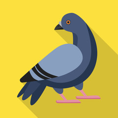 Dove of peace vector icon.Flat vector icon isolated on white background dove of peace.