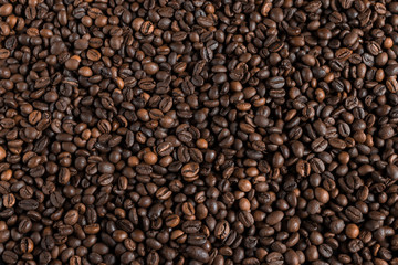  background of roasted coffee beans