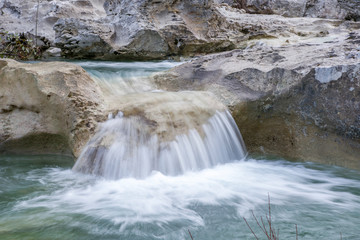 Mirna riverbed in Kotli view