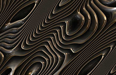  abstract decorative metal
