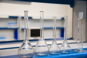 Interior of modern research laboratory