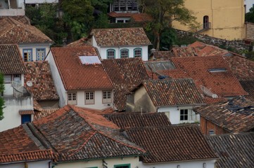 Obraz premium roofs of old town