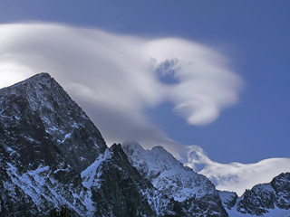 Orzeł nad Kieżmarskim Szczytem w Tatrach © Ola i Eryk