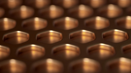 Metal grill, metal, texture. 3d illustration, 3d rendering.