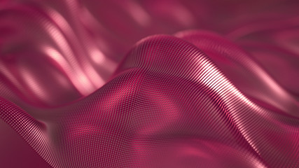 Metal luxury background drapery particles glitter. Metal luxury background drapery. 3d ..illustration, 3d rendering.