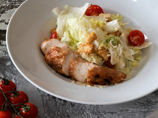 Chicken Caesar salad