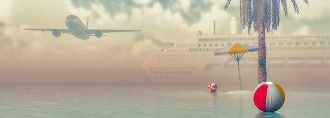plane, boat and tourist articles