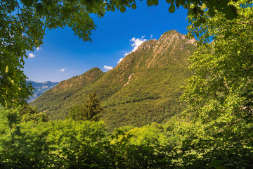 mountain range in the Italian region of Lombardy