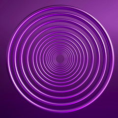 Round frame, podium, pedestal. 3d illustration, 3d rendering.