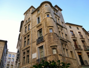 Fototapeta na wymiar Hôtel des Commandeurs de Saint-Jean de Jérusalem à Pézenas