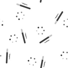 Vector loading icon seamless pattern on a white background.