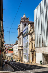 Fototapeta premium Lisbon Calcada do Combro