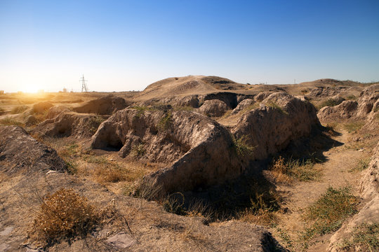 Afrasiyab (Uzbek: Afrosiyob) is an ancient site of northern Samarkand. Uzbekistan..