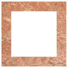 Frame from coconut wood